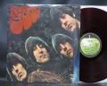 Beatles Rubber Soul Japan Apple 1st Press LP RED WAX