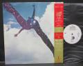 Free 2nd S/T Japan PROMO LP RED OBI + INSERT WHITE LABEL
