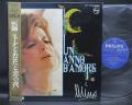 Mina Un Anno D'amore Japan Only LP OBI G/F INSERT