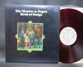 Mamas & Papas Book Of Songs Japan PROMO LP RED WAX