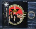 Aerosmith Gold Disc Japan ONLY LP OBI INSERT