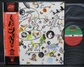 Led Zeppelin 3rd III Japan Rare LP OBI BIG POSTER