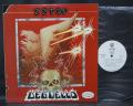 ZZ TOP Deguello Japan PROMO LP INSERT WHITE LABEL
