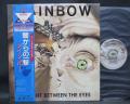 Rainbow Straight Between the Eyes Japan Orig. PROMO LP OBI