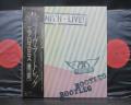 Aerosmith Live Bootleg Japan Orig. 2LP OBI POSTER