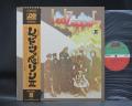 Led Zeppelin 2nd II Japan Early Press LP OBI + BIG POSTER