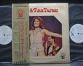 Ike & Tina Turner Studio & Live Japan ONLY PROMO 2LP OBI WHITE LABEL