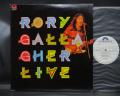 Rory Gallagher Live Japan ONLY LIVE PROMO LP WHITE LABEL