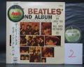 2. Beatles Second Album Japan Early Press LP MEDAL OBI G/F