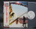 Robin Trower Live ! Japan PROMO LP WHITE OBI WHITE LABEL