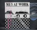 Men At Work Business As Usual Japan Orig. LP PINK-TEXT OBI