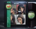 Beatles Let It Be Japan Orig. LP OBI RED WAX
