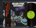 Grand Funk Railroad On Time Japan Early Press LP OBI RED WAX